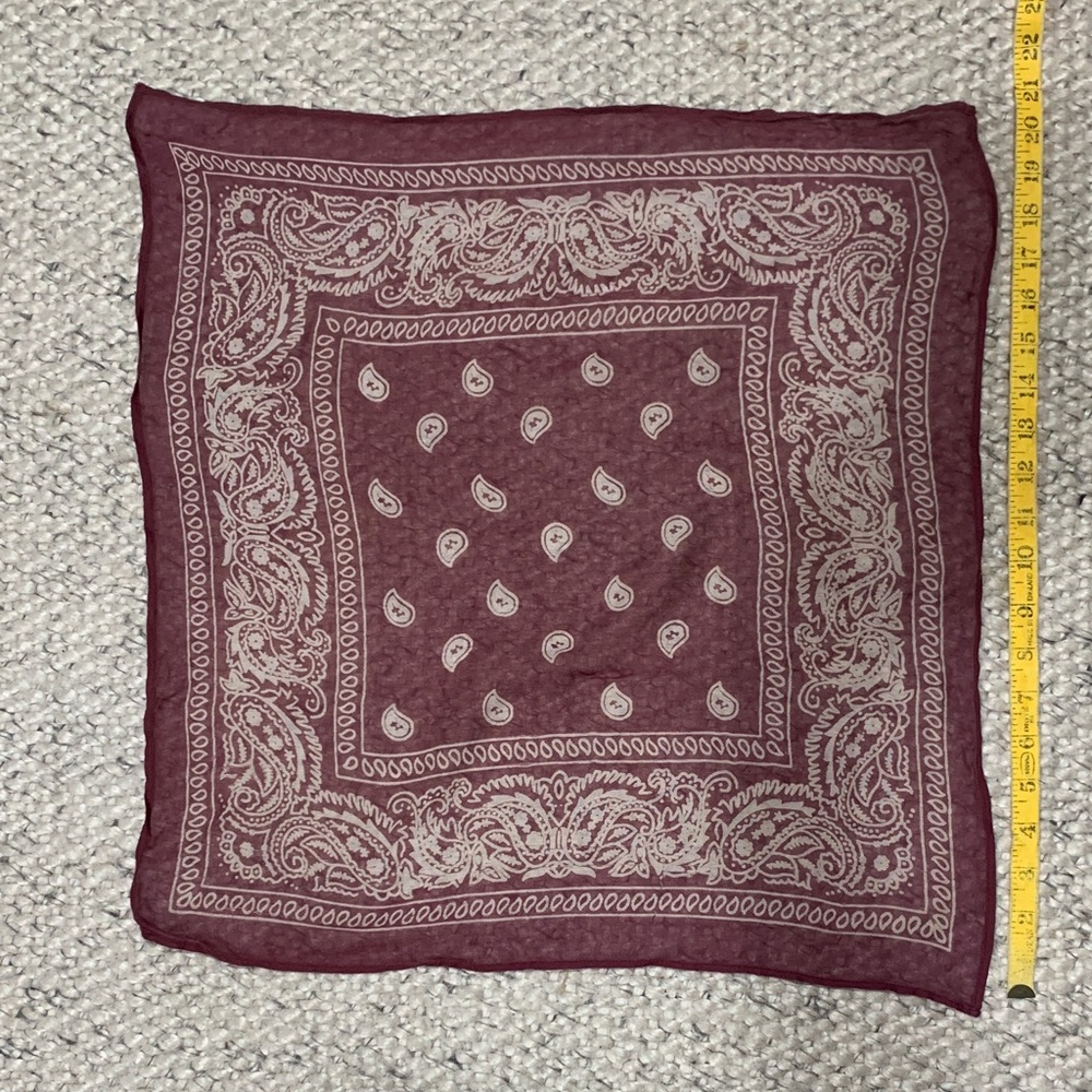 Paisley Bandana Scarf